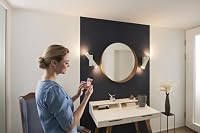 LEDVANCE SMART+ WIFI ORBIS WALL CROSS – Wandleuchte, dimmbar mit WIFI-Technologie per App, 12W, 3000-6500K warmweiß bis kaltweiß, 600 Lumen, up and down Licht, 30x 10cm, schwarz – Ansicht 3