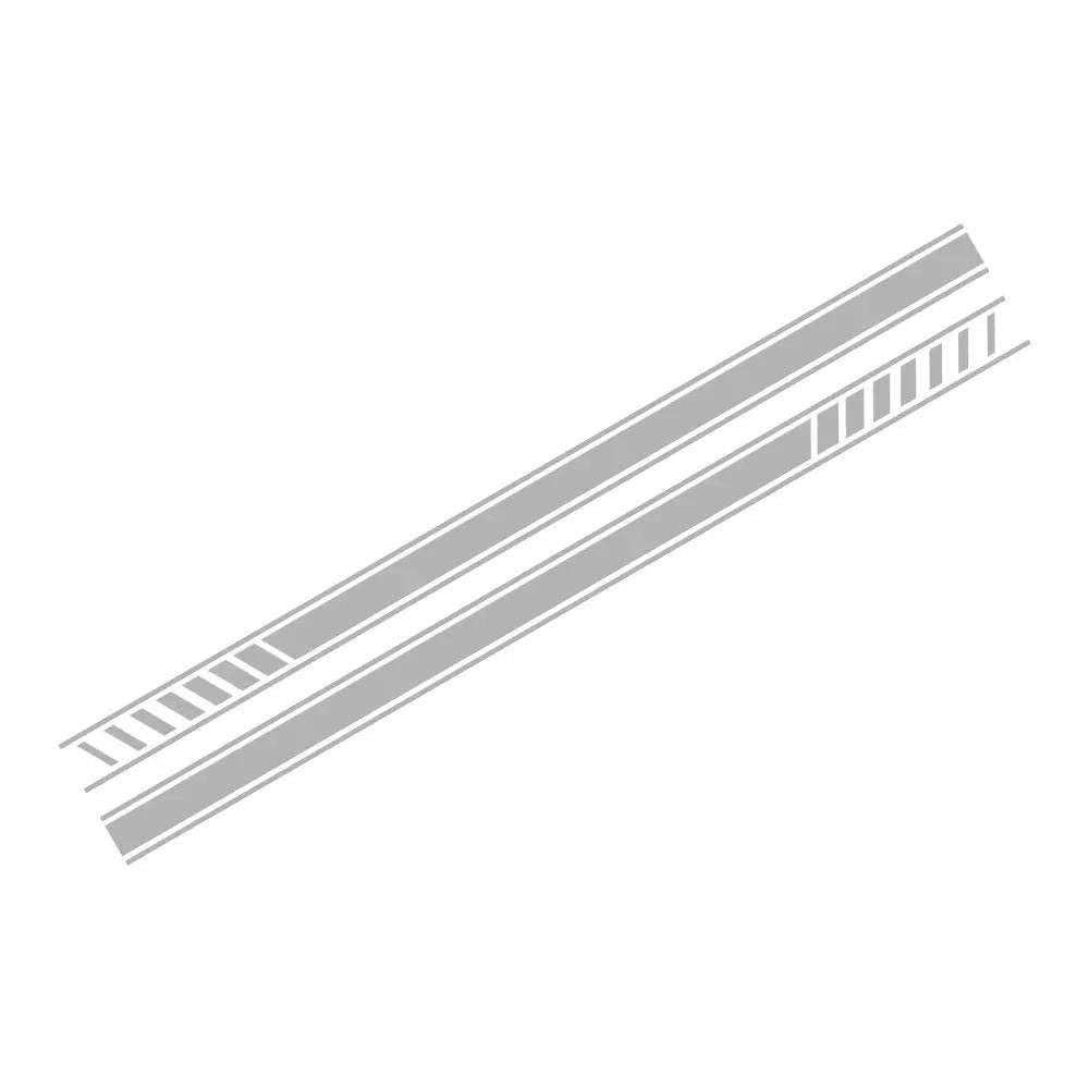 Car Side Door Sticker DIY Decals,for Audi TT 8N MK1 MK2 8J Coupe MK3 8S Roadster TFSI Stripes Trims Graphic Auto Accessories