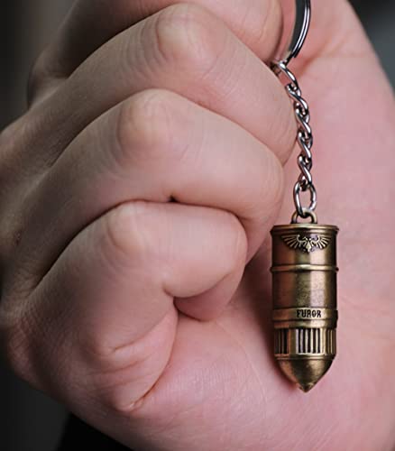 Image of Starforged Warhammer 40000 Thunderhammer & Thunderhead KeyChain Space Marines Astartes WH40 Jewelry