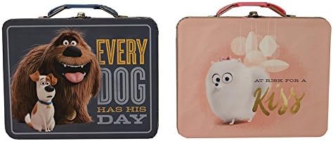 The Tin Box CompanySecret Life of Pets Lunch Box, Large (Colors May Vary)