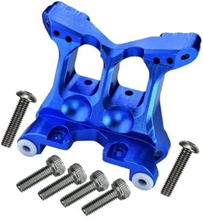GPM For Losi 1/10 Baja Rey 4WD Desert Truck (LOS03008) Upgrade Parts Aluminum Front Shock Mount - 1Pc Set Blue