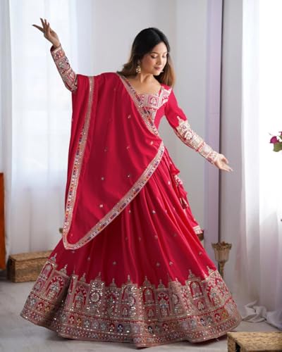 Jogmaya Fashion silk lehenga choli – image 2