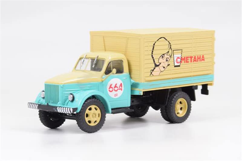Camion GAZ-51A soviétique FloZ 1/43 modèle miniature de livraison laitière pré-construit