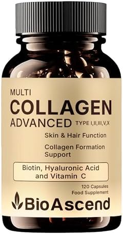 Multi Collagen Capsules – Types I, II, III, V & X – with Vitamin ...