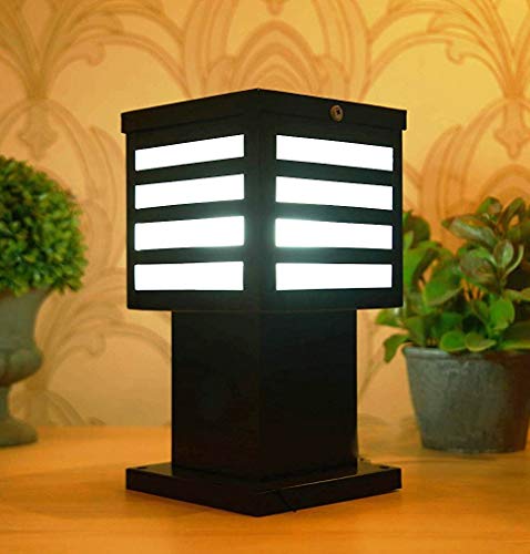 BrighLyt Gate Lights for Outdoor Waterproof, Gate Lamps for Main Gate, Pillar Light, Farmhouse Gate Lamps and Home Decorative Lamp (GL18, Pack of 1)