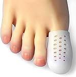 Hoogoo Big Toe Cap, 10 Pcs Breathable Toe Protector Toe Cover Sleeves with Holes, Reduce Friction, Protect Big Toe