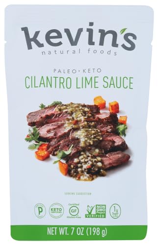 Kevin's Natural Foods, Cilantro Lime Sauce, 7 oz (198 g)