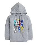Minitatu Boy's Cotton Neck Hooded Sweatshirt (MT-3295E-AN_Grey Melange_12-18 Months)