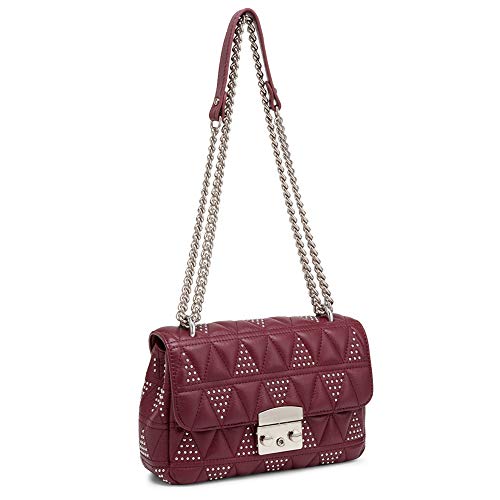 Doris&Jacky Quilted Purse For Women Genuine Leather Shoulder Designer Handbags With Metal Chain Strap And Flap Lock #TOP6