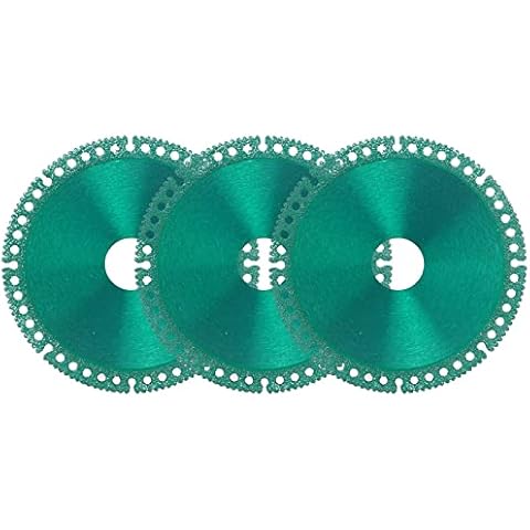 Composite Multifunctional Cutting Saw Blade for Angle Grinder, 3Pcs Ultra-Thin Diamond Circular Saw Blade Ceramic Tile Marble PVC Cutting Disc Cover
