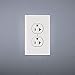 Legrand Pass & Seymour CR20WCC12 20 Amp Commercial Specification Grade Duplex Receptacle Outlet, Side Wire, White (1 Count)