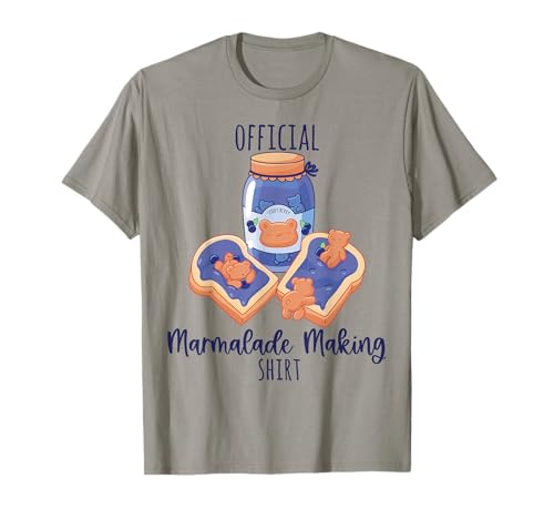 Funny "Official Marmalade Making Shirt" - Bear Marmalade T-Shirt
