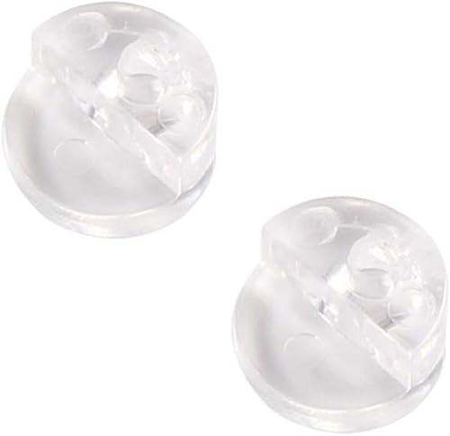 Miniatura 2 de 30 clips de retención de puerta de vidrio con tornillo de 0.512 in de diámetro, clips de vidrio para panel de vidrio, hebilla de esquina de vidrio,