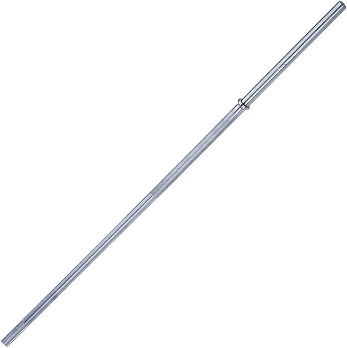 Body-Solid Standard Barbell - Ideal for Squats, Deadlifts, and Rows - Suitable for Home & Commercial Gym - Perfect for Standard Weight Plates