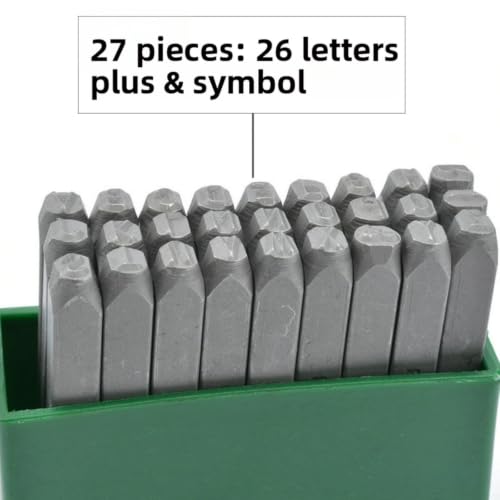 Herramientas de estampado de acero de 5 mm para marcado de metal resistente 2