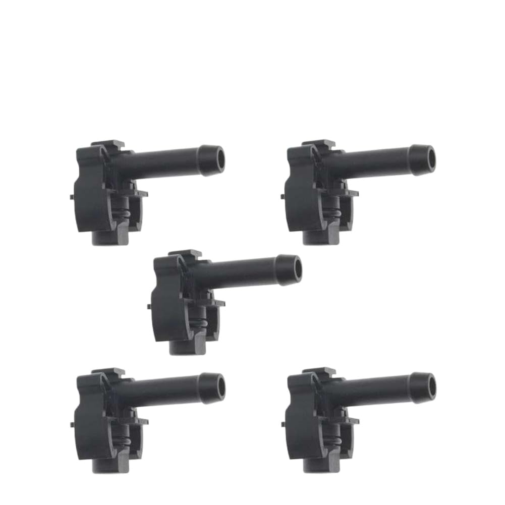 Auto Water Kettle Tank Water Hose Connector Compatible with Kicks Versa 1.6L L4 2018–2024(5pcs)