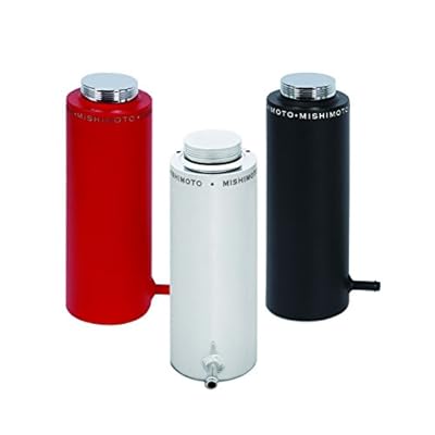 Mishimoto MMRT-CA Aluminum Coolant Reservoir Reservoir Tank Fits Silver