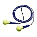 3M Multiple Use E-A-R Push-Ins Mushroom Shaped Foam Metal Detectable Corded Earplugs