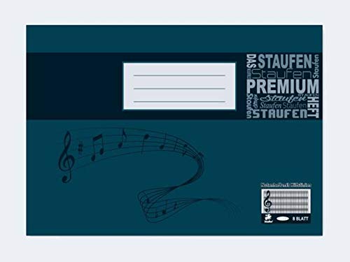 Staufen Cahier de musique A5 8 feuilles (Import Allemagne) Cover