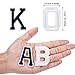 52 Piezas Parche de Planchar en Letras Apliques de Alfabetos de Costura...