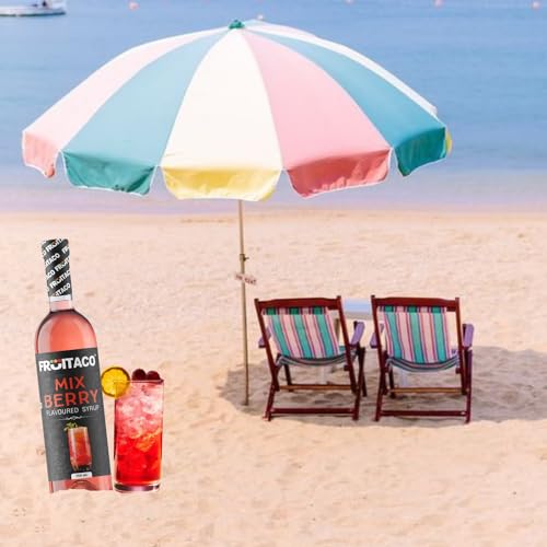 Image of Fruitaco Mix Berry Syrup: Perfect Mixer for Enhancing Mocktails & Cocktails, Drinks, and Mojitos at Parties, Conveniently Packaged in a 750ml Bottle for All Your Mixing Needs | Non-Alcoholic