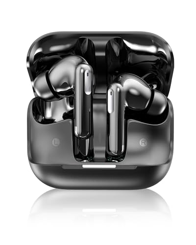 Hearing Aids, Bluetooth Hearing Aids with Noise Reduction, Providing Clear Sound Quality and Comfortable Wearing (Carbon Black)