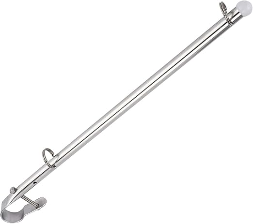 Bootsflaggenstab 40cm Edelstahl - Flaggenhalter Für Yacht Und Boote