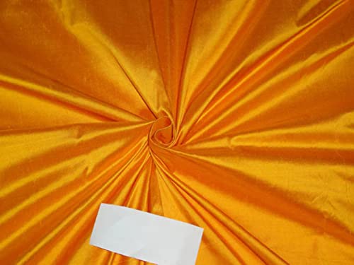 Tissu Dupion pure soie mandarine, la solution pour donner du volume à vos robes