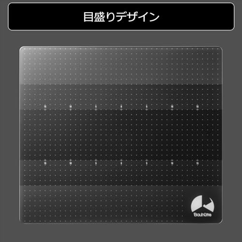 Bauhutte ゲーミングガラスマウスパッド BMP-G400-BKサムネイル5