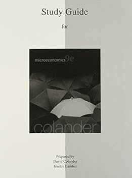 Paperback Study Guide to accompany Microeconomics Book