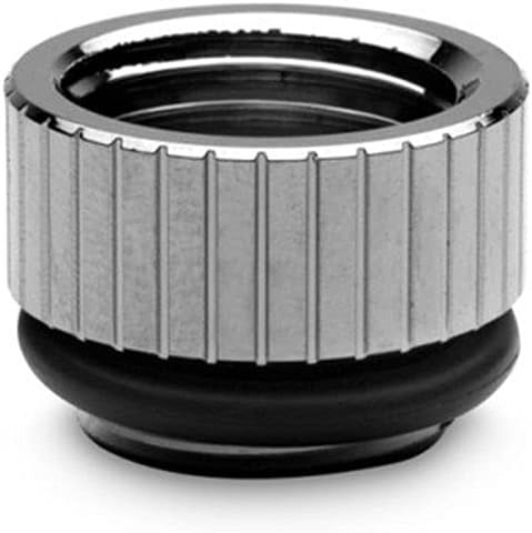EK Water Blocks EK-Quantum Torque 7mm Micro Extender Static Male to Female Fitting - Black Nickel