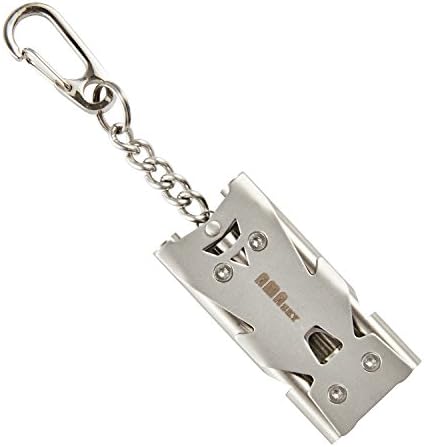 amasky Stainless Steel Double/three Tubes High Decibel Outdoor Life-saving Emergency Whistle