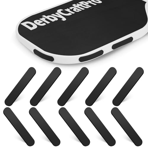 DerbyCraftPro Pickleball Paddle Weights Tungsten Tape for Pickleball Paddles 10pcs 3g Lead-Free Pickleball Paddle Weight Tape Strips for Balance Stability Power Sweet Spot Tuning Non-Toxic