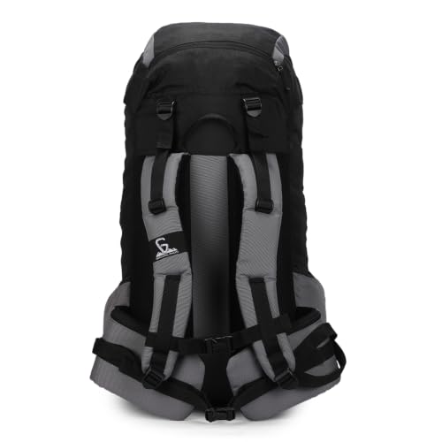 Image of GREENLANDS Cria 55L Water Resistant Rucksack: Your Perfect Companion for Outdoor Adventures, Hiking, Traveling, Sport Camping, and Trekking