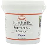 Fondarific Buttercream Purple Fondant, 5-Pounds
