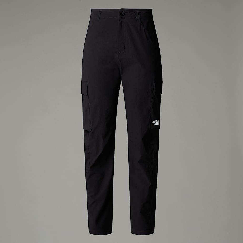 The North Face NF0A8BGHJK3 W Exploration Cargo Pant Pants Mujer TNF Black Tamaño 10