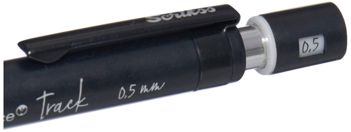 Scrikss Office Track uniwersalny długopis 0,5 mm szary