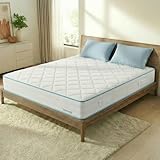 Sleephome Materasso Matrimoniale 160x190 h 20 cm Molle Insacchettate e Foam Vaniglia - Ort...