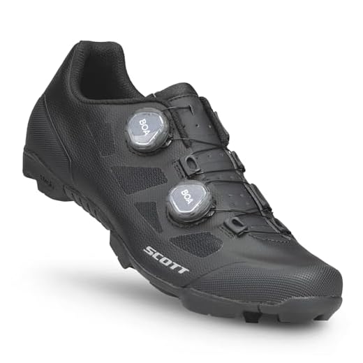 Scott MTB Vertec Chaussures de vélo Noir mat 2025 : Taille : 41