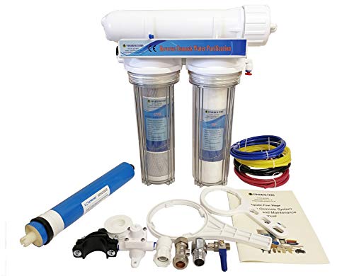 Osmose inverse 3 étapes Finerfilters 100 GPD pour la cuisine et les boissons