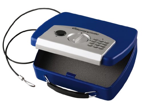 Sentry Safe Small Safe With Digital Keypad, Lock Box For Dorm Or Travel, Ex: 2.9 In X 10.0In X 7.9 In #TOP1