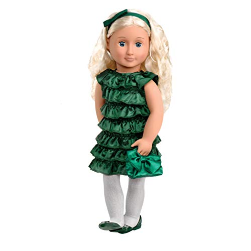 Our Generation Audrey Ann-Deluxe Christmas Doll with Book 18
