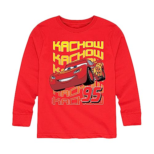 Disney Cars - KACHOW 95 - Toddler and Youth Long Sleeve Graphic T-Shirt
