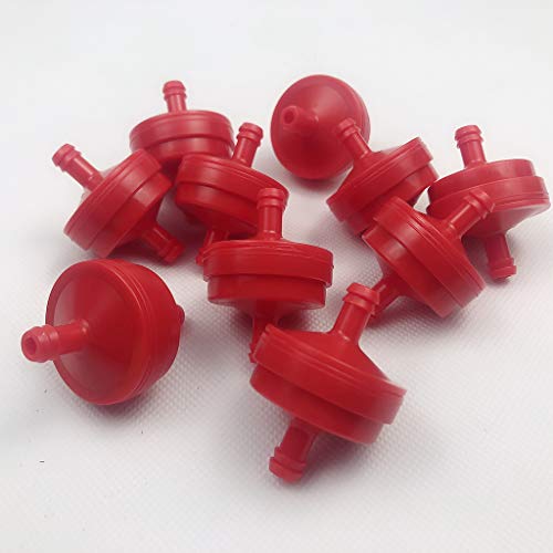 MERIGLARE 10x Cortador de Grama Vermelho 1/4