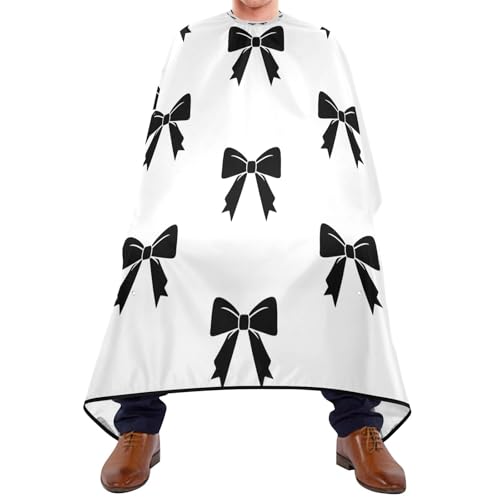 Capa para Corte de Cabello Impermeable Profesional para Barbería con Cierre Ajustable de Broche miniatura 1