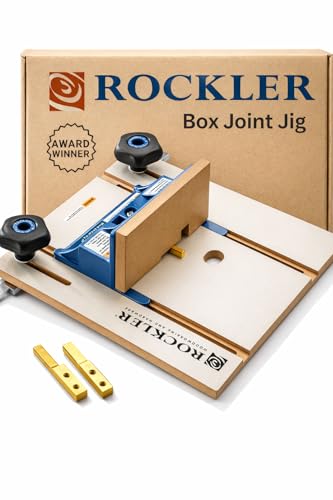 Router Table Box Joint Jig - Finger Joint Indexing Keys...