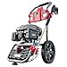 RocwooD Petrol Pressure Washer Max 2970PSI 173cc Jet High Power Cordless Portable Surface Cleaner Hose Detergent Heavy Duty Accessories
