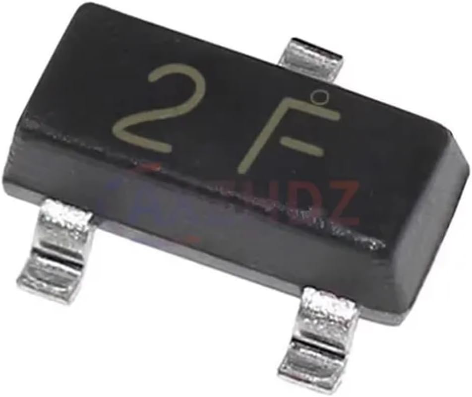 100PCS 1P 2F SOT-23 TO-92 2N2222 2N2907 MMBT2222A MMBT2907A MPS2222 MPS2907A 2N2907A NPN PNP 600mA 40V SMD DIP Transistors(MMBT2907A 2F SOT-23)