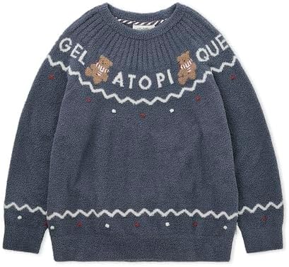 新品タグ付き★L★ジェラピケ ノルディックプルオーバー&ロングパンツセット Amazon | [ジェラート ピケ] 【HOLIDAY】ノルディックプル