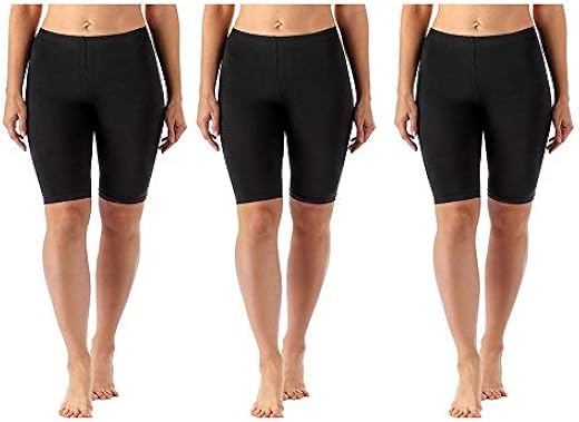 Regalia Procot Women's Shorts Tights Cycling, Tights, Under Skirt, Swimming, Yoga, Gym 4 Way Stretchable Cotton Lycra Fabr...